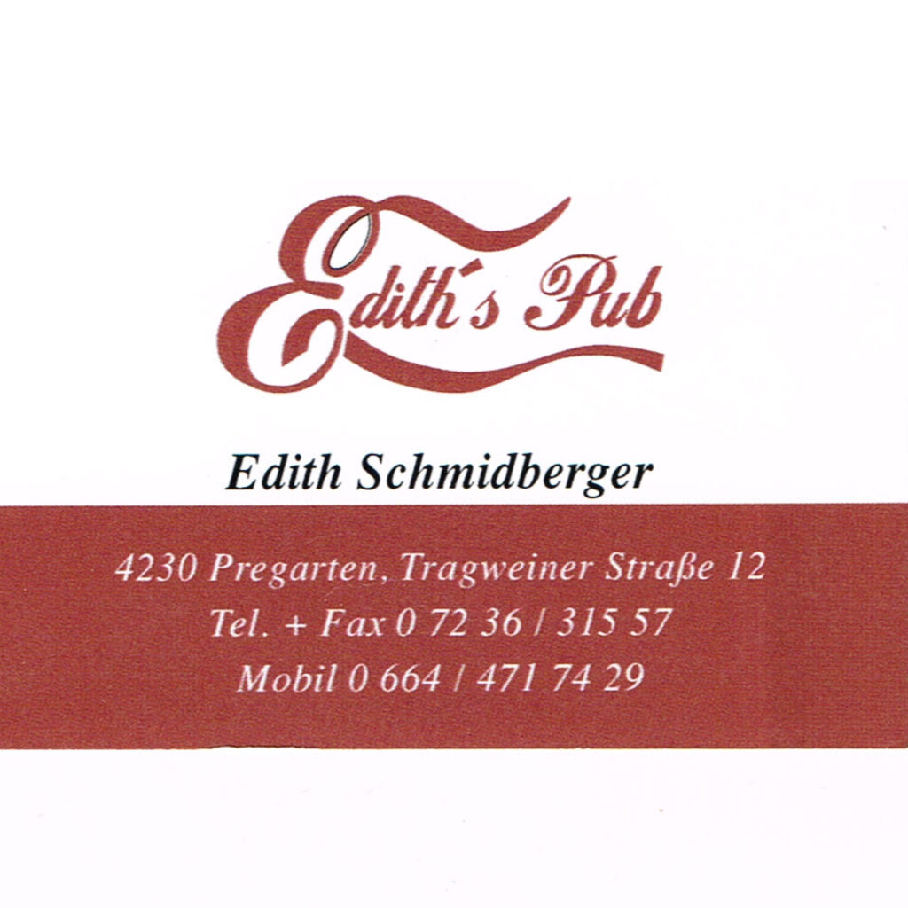 Logo Edith's Pub